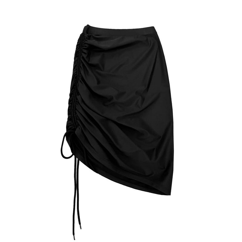 Balenciaga Gathered Stretch Mini Skirt | Designer code: 704360TYK07 | Luxury Fashion Eshop | Miamaia.com