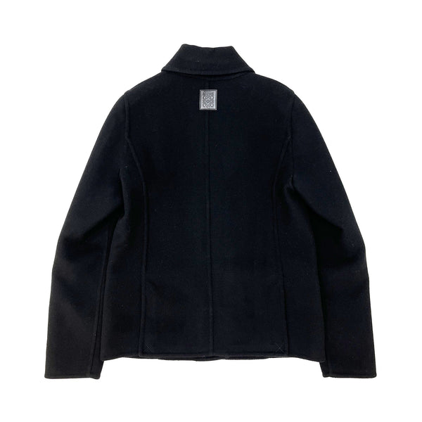 Loewe Black Wool Blend Blazer | Designer code: S540Y03X16 | Luxury Fashion Eshop | Miamaia.com