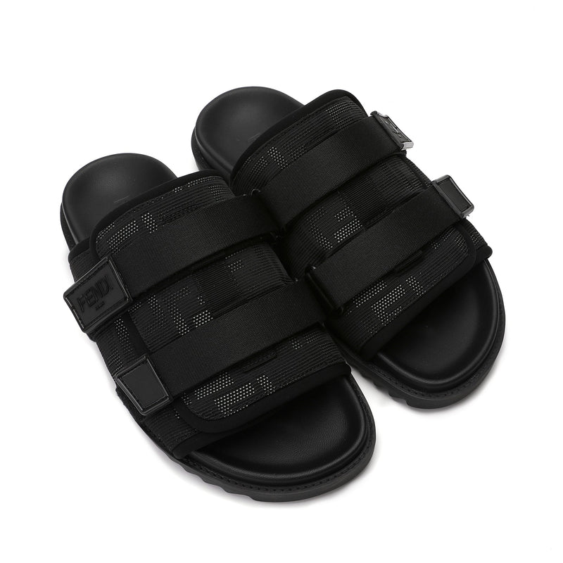 Fendi FF Motif Sandals | Designer code: 7X1478AHGU | Luxury Fashion Eshop | Miamaia.com