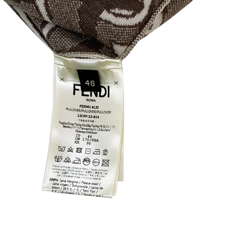 Fendi FF Chain Sweater | Designer code: FZX061AL3I | Luxury Fashion Eshop | Miamaia.com