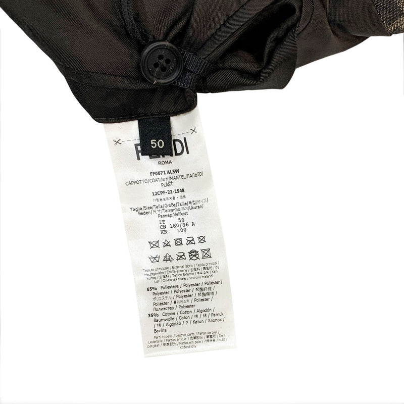 Fendi Multicolour Fabric Trench Coat | Designer code: FF0671AL5W | Luxury Fashion Eshop | Miamaia.com