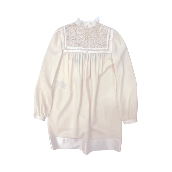 Saint Laurent Lace Wool Mini Dress | Designer code: 665112Y3D04 | Luxury Fashion Eshop | Miamaia.com