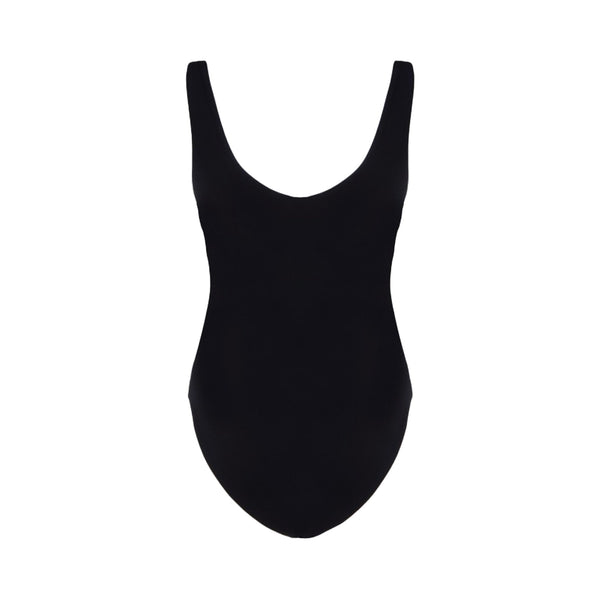 Saint Laurent Saharienne Lace Up Swimsuit | Designer code: 687606Y36TD | Luxury Fashion Eshop | Miamaia.com