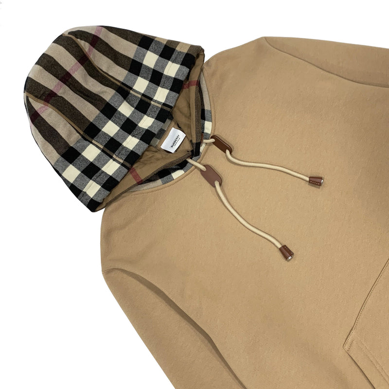 Burberry Check Cotton Hoodie | Designer code: 8045006 | Luxury Fashion Eshop | Mia-Maia.com