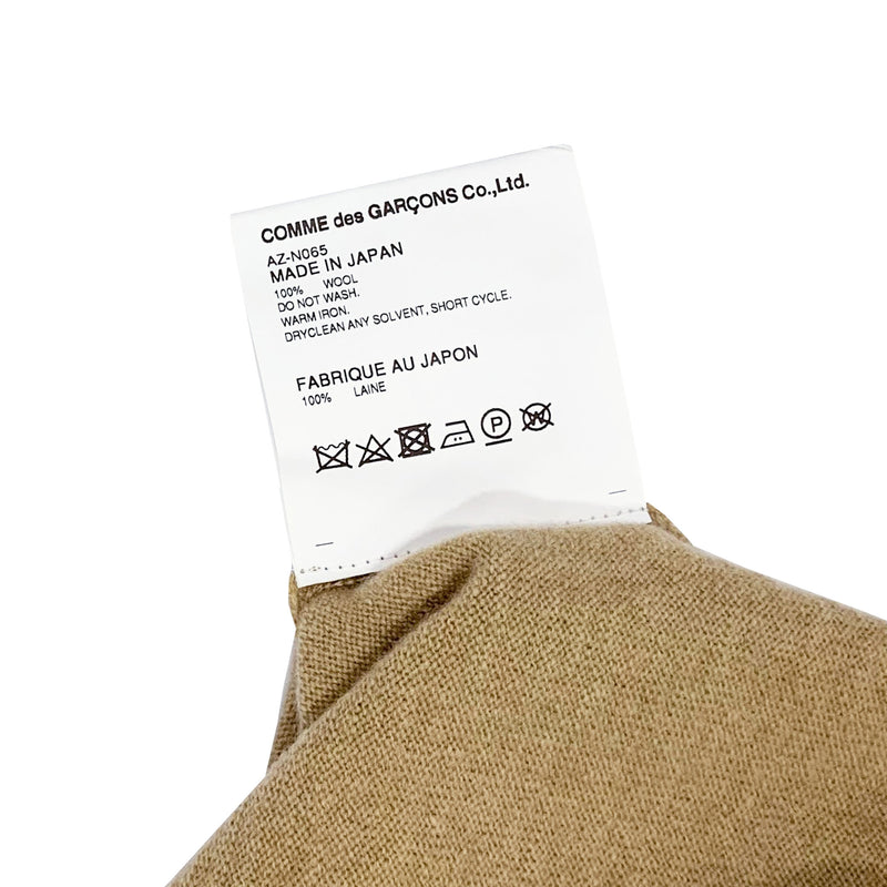 Comme Des Garcons Play Crewneck Knit Cardigan | Designer code: P1N065 | Luxury Fashion Eshop | Miamaia.com