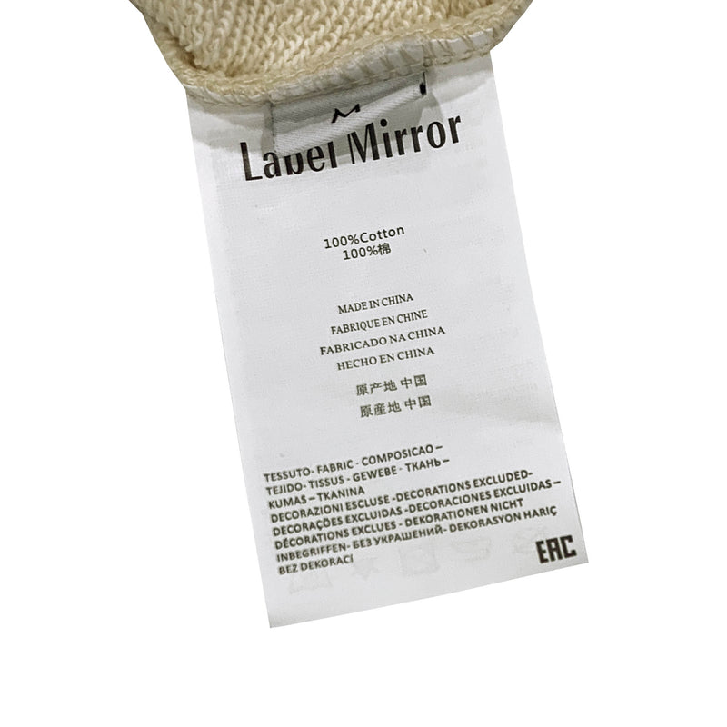 Label Mirror Embroidered Sweatshirt | Designer code: LM2022FW064 | Luxury Fashion Eshop | Mia-Maia.com