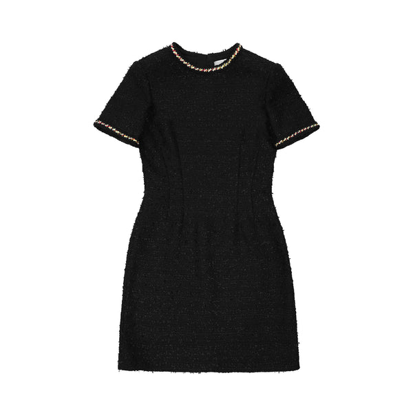 Marissa Chiara Black Tweed Dress