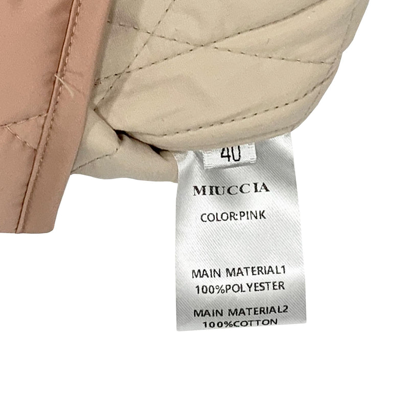 Miuccia Diamond Quilted Jacket