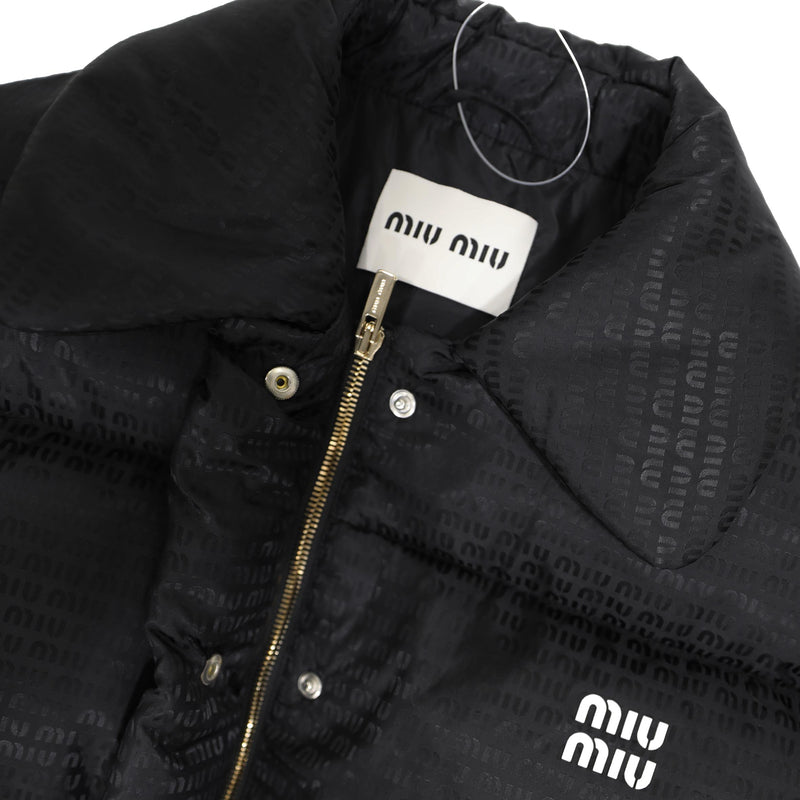 Miu Miu logo-print Jackets