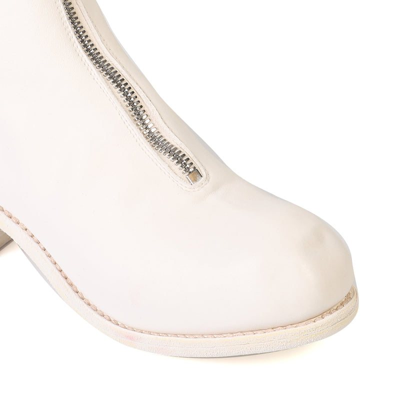 Guidi PL2 Leather Front Zip Ankle Boot | Designer code: PL2SHFG | Luxury Fashion Eshop | Miamaia.com