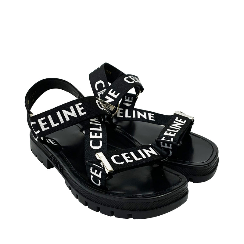 Celine Leo Strappy Sandal | Designer code: 346742208 | Luxury Fashion Eshop | Mia-Maia.com
