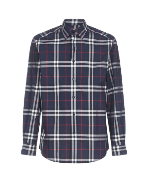 Burberry Check Print Shirt | Designer code: 8020865 | Luxury Fashion Eshop | Miamaia.com