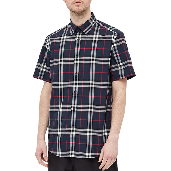Burberry Caxton Classic Check Short Sleeve Shirt | Designer code: 8020872 | Luxury Fashion Eshop | Miamaia.com