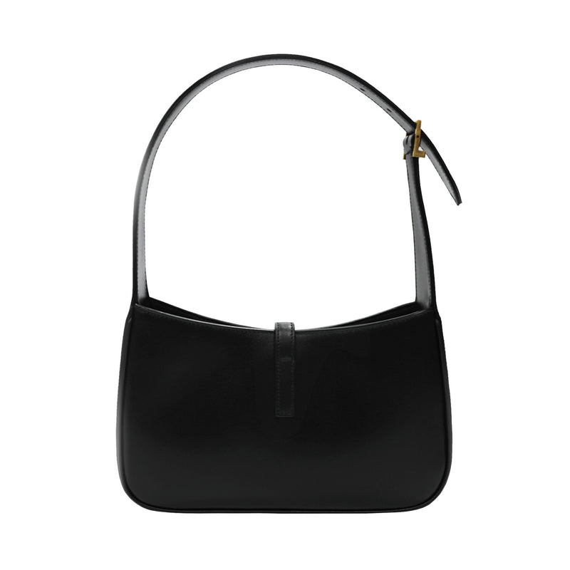 Saint Laurent Le 5 A 7 Logo Plaque Shoulder Bag | Designer code: 6572282R20W | Luxury Fashion Eshop | Mia-Maia.com