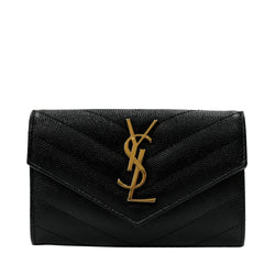 Saint Laurent Monogram Envelope Wallet | Designer code: 414404BOW01 | Luxury Fashion Eshop | Mia-Maia.com