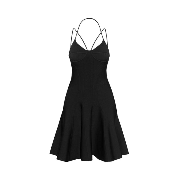 Alexander McQueen Stretch dress | Designer code: 698400Q1A0U | Luxury Fashion Eshop | Miamaia.com
