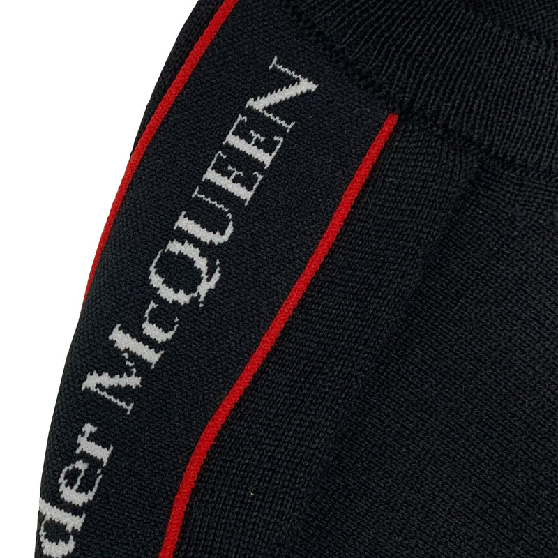 Alexander McQueen Logo Tape Sweater | Designer code: 651188Q1XBB  | Luxury Fashion Eshop | Miamaia.com
