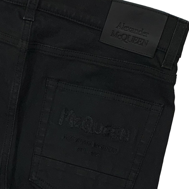 Alexander McQueen Straight Leg Trousers | Designer code: 666650QTY47 | Luxury Fashion Eshop | Miamaia.com
