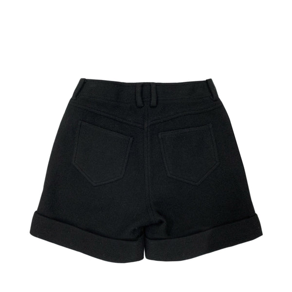 Miuccia Embossed Buttons Shorts | Designer code: MC2023SS0014 | Luxury Fashion Eshop | Miamaia.com