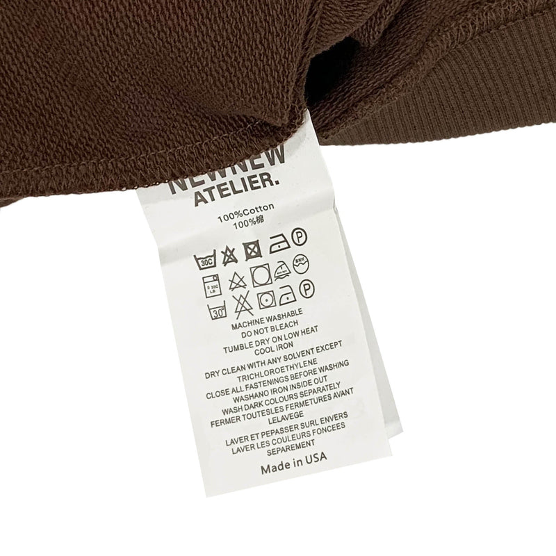 New New Atelier Splash Ink Logo Print Sweatshirt | Designer code: NNA22SS011 | Luxury Fashion Eshop | Miamaia.com