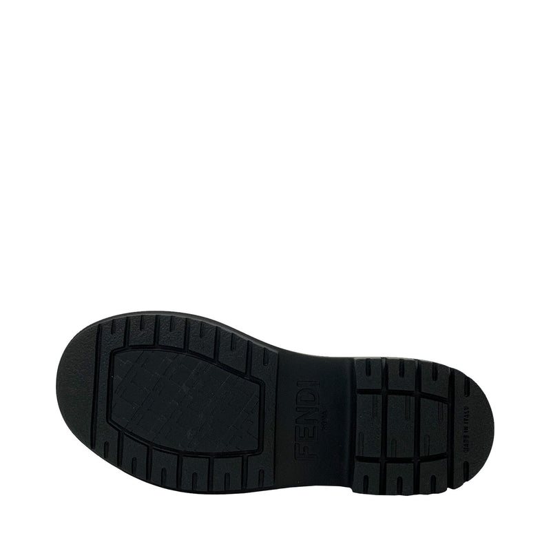 Fendi Leather Biker Boots | Designer code: 8T8353AJZF | Luxury Fashion Eshop | Miamaia.com