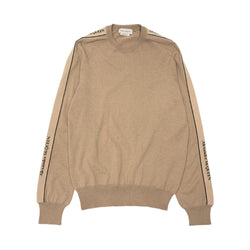 Alexander McQueen Logo Tape Knitted Sweater | Designer code: 651188Q1XFD | Luxury Fashion Eshop | Miamaia.com