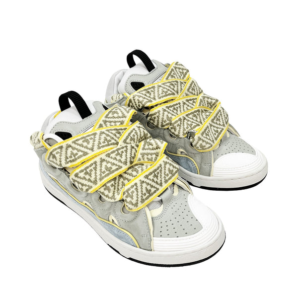 Lanvin Curb Low Top Sneakers | Designer code: FWSKDK02DALLP22 | Luxury Fashion Eshop | Miamaia.com