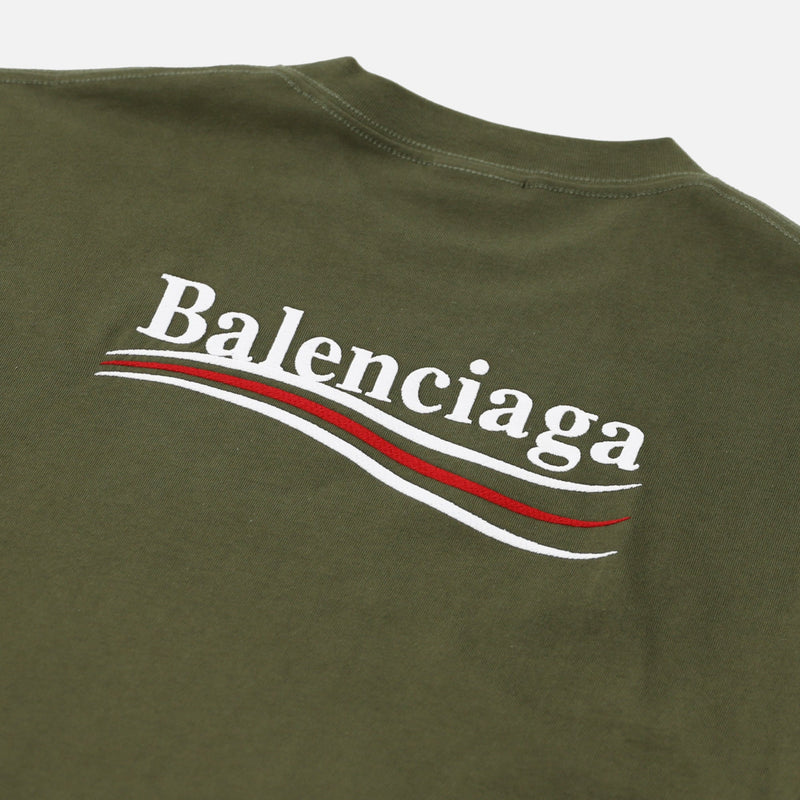 Balenciaga Campaign Logo T-shirt | Designer code: 641655TKVJ1 | Luxury Fashion Eshop | Miamaia.com