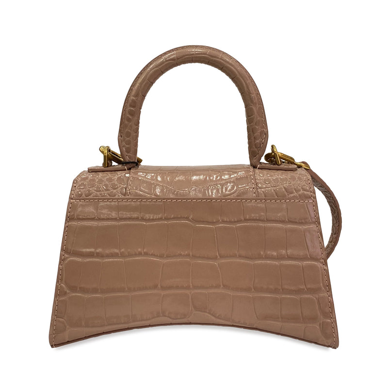 Balenciaga Hourglass Top Handle Bag | Designer code: 5928331LRGM | Luxury Fashion Eshop | Miamaia.com