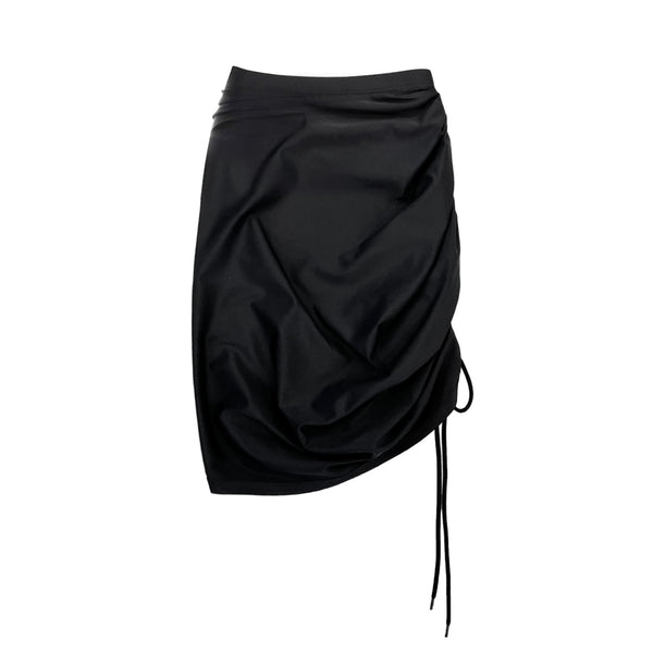 Balenciaga Gathered Stretch Mini Skirt | Designer code: 704360TYK07 | Luxury Fashion Eshop | Miamaia.com
