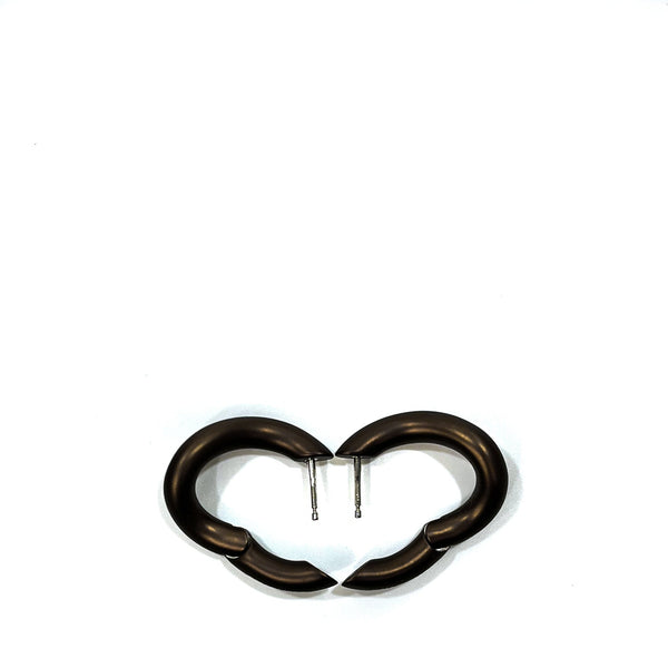 Balenciaga Loop Xs Earrings | Designer code: 594158TZ99V | Luxury Fashion Eshop | Miamaia.com