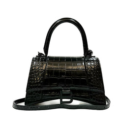 Balenciaga S Hourglass Top Handle Tote | Designer code: 5935461LR67 | Luxury Fashion Eshop | Miamaia.com