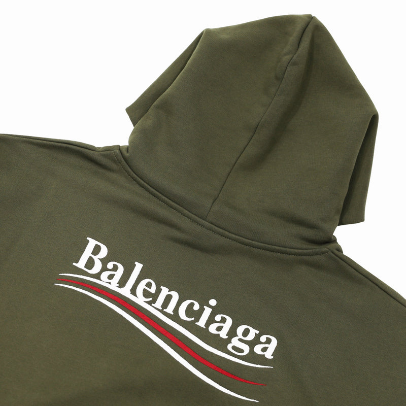 Balenciaga Campaign Logo Hoodie | Designer code: 620947TKVI9 | Luxury Fashion Eshop | Miamaia.com