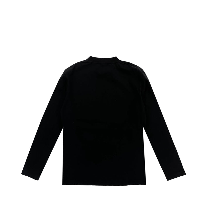 Balenciaga Slogan Print Long Sleeved T-shirt | Designer code: 698124TMVH5 | Luxury Fashion Eshop | Miamaia.com