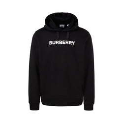 Burberry Black Logo Print Cotton Hoodie | Designer code: 8055318 | Luxury Fashion Eshop | Miamaia.com