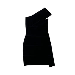 Bottega Veneta One Shoulder Fitted Minidress | Designer code: 699685V24H0 | Luxury Fashion Eshop | Miamaia.com