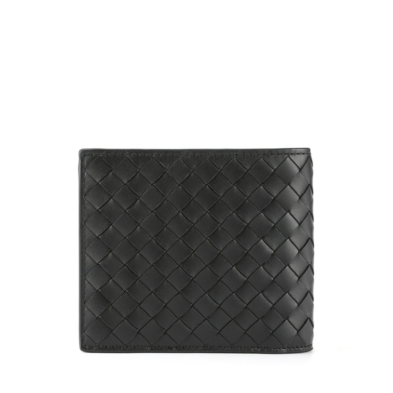 Bottega Veneta Signature Intrecciato Leather Short Wallet | Designer code: 113993V4651 | Luxury Fashion Eshop | Miamaia.com