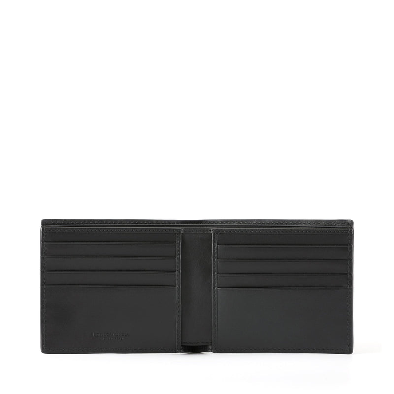 Bottega Veneta Signature Intrecciato Leather Short Wallet | Designer code: 113993V4651 | Luxury Fashion Eshop | Miamaia.com