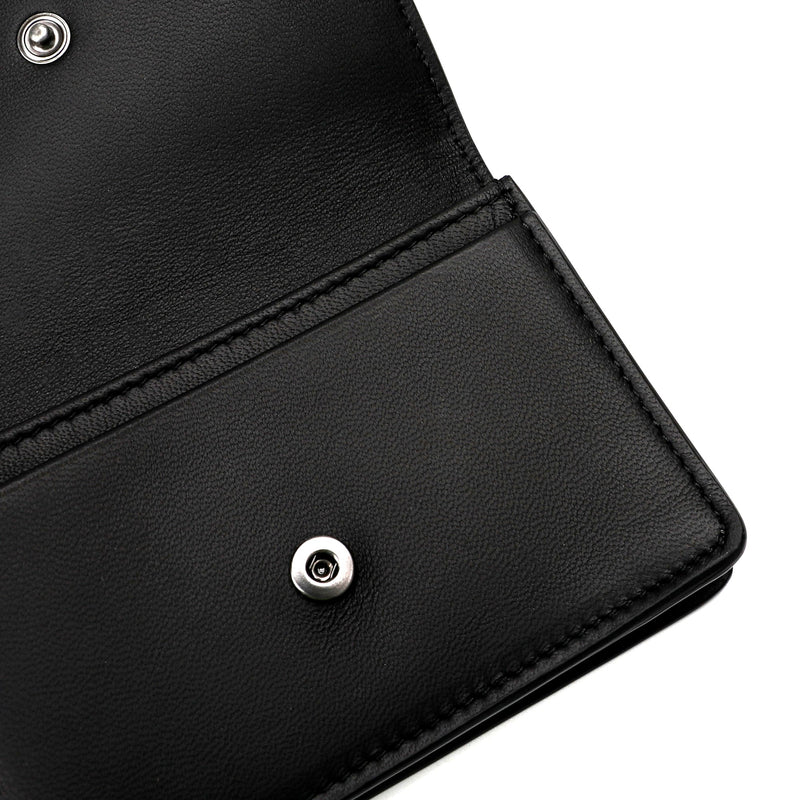 Bottega Veneta Woven Leather Bi Fold Card Holder | Designer code: 133945V001U | Luxury Fashion Eshop | Miamaia.com