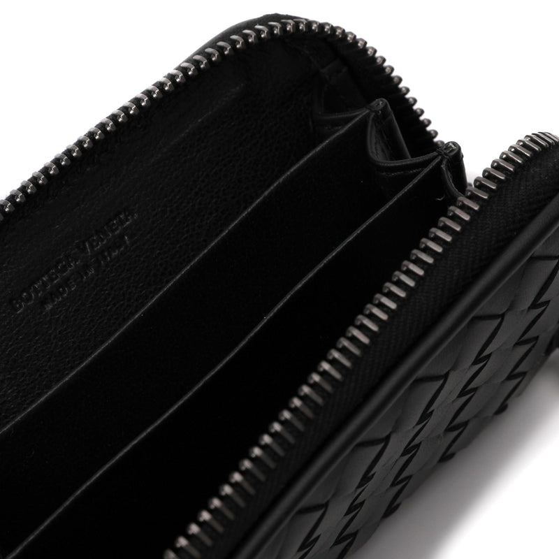 Bottega Veneta Intrecciato Leather Coin Purse | Designer code: 473010V4651 | Luxury Fashion Eshop | Miamaia.com