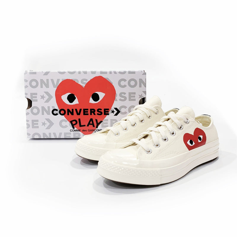 Converse Comme Des Garcons Play All Star Sneakers | Designer code: P1K111 | Luxury Fashion Eshop | Miamaia.com