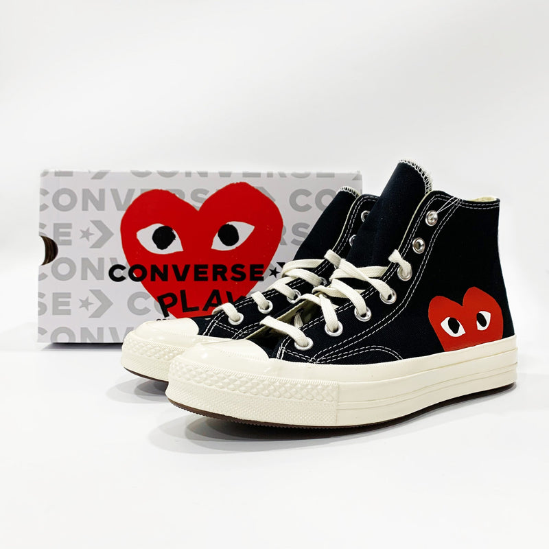 Converse Comme Des Garcons Cdg Play Chuck Taylor High | Designer code: P1K112 | Luxury Fashion Eshop | Miamaia.com