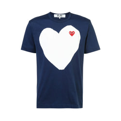Comme Des Garcons Play Heart T-shirt | Designer code: P1T184 | Luxury Fashion Eshop | Miamaia.com