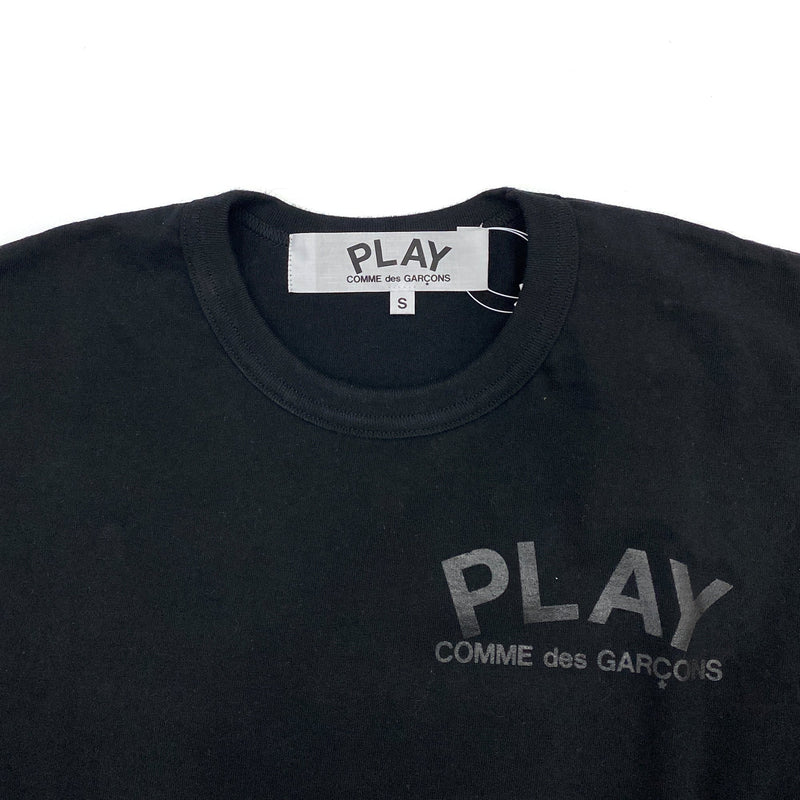 Comme Des Garcons Play Black 3 Heart T-shirt | Designer code: P1T196 | Luxury Fashion Eshop | Miamaia.com
