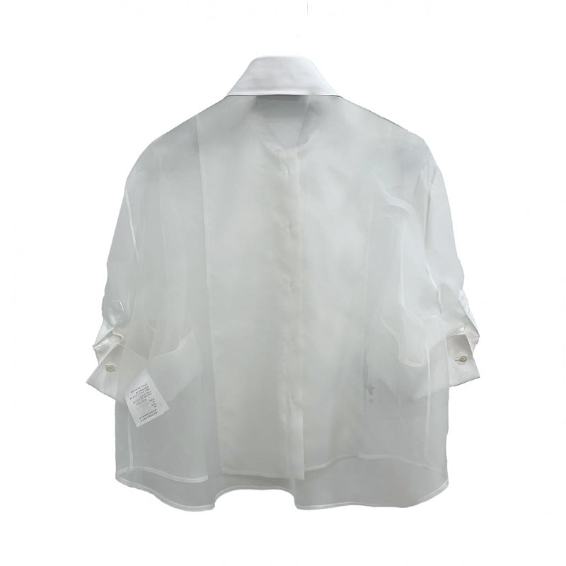 Dior Bee Embroidered Shirt | Designer code: 211B83A6133 | Luxury Fashion Eshop | Miamaia.com