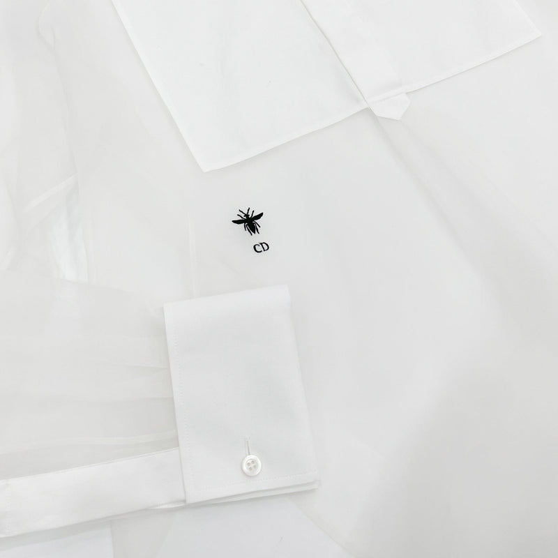 Dior Shirt With Bee | Designer code: 211B82A6133 | Luxury Fashion Eshop | Miamaia.com