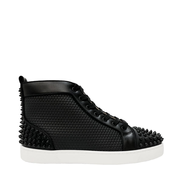 Christian Louboutin Lou Spikes 2 High Top Sneaker | Designer code: 1220217 | Luxury Fashion Eshop | Miamaia.com