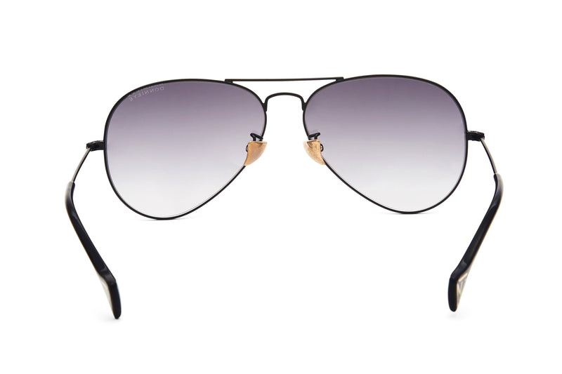 Donnieye Eternity Black Aviator Sunglasses | Designer code: DYETERNITY | Luxury Fashion Eshop | Miamaia.com