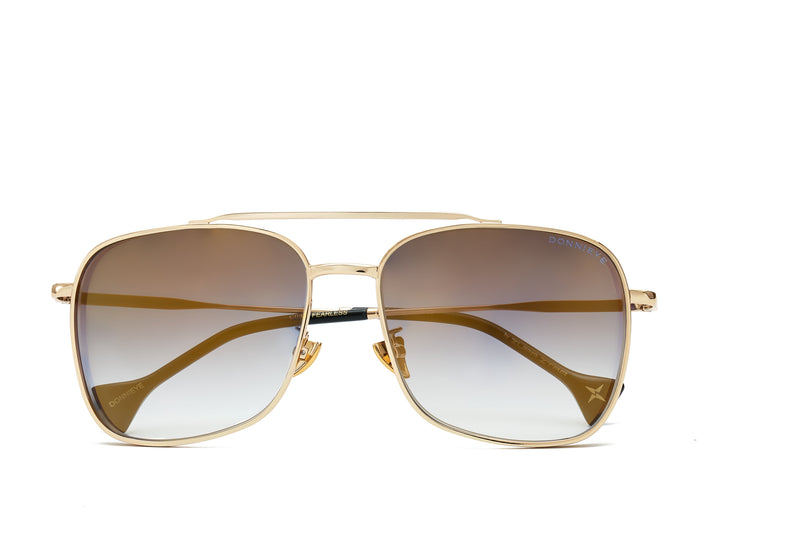 Donnieye Fearless Black Aviator Sunglasses | Designer code: DYFEARLESS | Luxury Fashion Eshop | Miamaia.com