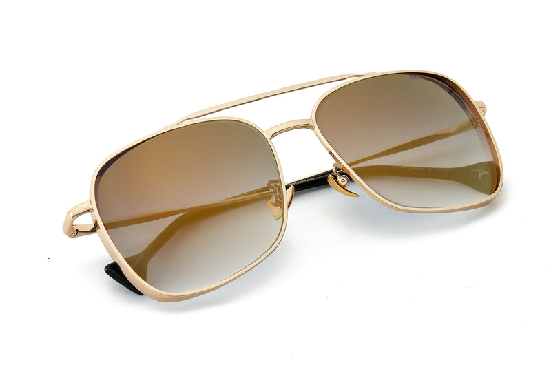 Donnieye Fearless Black Aviator Sunglasses | Designer code: DYFEARLESS | Luxury Fashion Eshop | Miamaia.com